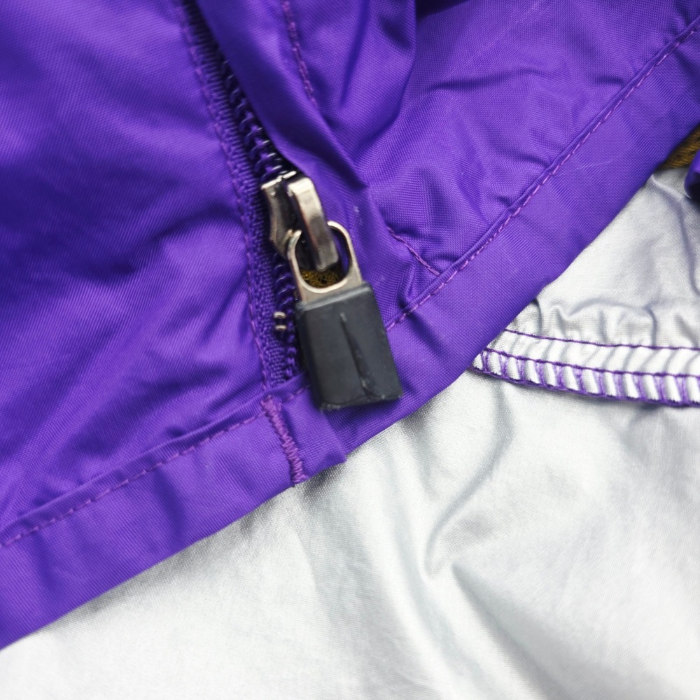 Nike Team LSU Tigers Windbreaker Pullover Mens XL Purple Center Swoosh - Picture 9 of 13